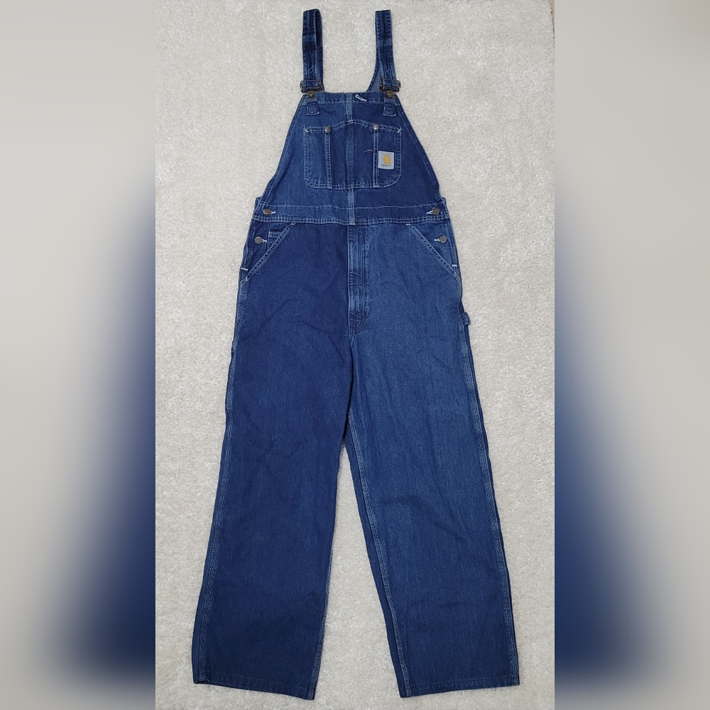 Carhartt denim overalls